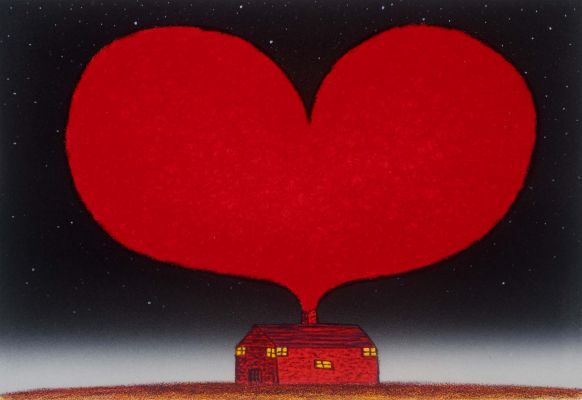 The House of Love (Small Version) 2016 Lithograph 17 X 25 cm Edition 45 Dean Bowen Low Res